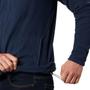 Imagem de Jaqueta Blusa P Fleece Columbia Azul Masculina Gola Alta