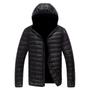 Imagem de Jaqueta Bobojaco Masculina Corta Vento Moto Nylon Puffer Frio Esquenta Tendencia Casual Blogueira Inverno