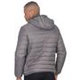 Imagem de Jaqueta Bomber Masculina Puffer Nylon Peluciada Capuz Lisa