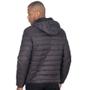 Imagem de Jaqueta Bomber Masculina Puffer Nylon Peluciada Capuz Lisa