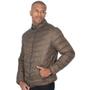 Imagem de  Jaqueta Bomber Masculina Puffer Nylon Peluciada Capuz Lisa