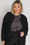 Imagem de Jaqueta Bomber Plus Size Preta Luna Preta Cess - EG - Preto