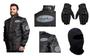 Imagem de Jaqueta California Racing Refletiva Capuz Balaclava Luva X11 Blackout Frio Proteção Motoboy Delivery