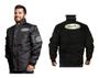 Imagem de Jaqueta California Racing Refletiva Capuz Balaclava Luva X11 Blackout Frio Proteção Motoboy Delivery