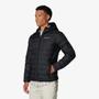 Imagem de Jaqueta Columbia Down Delta Ridge com Capuz Preto Masculino