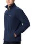 Imagem de Jaqueta Columbia Fleece Masculina Fast Trek II Azul Marinho Original