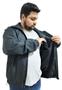 Imagem de Jaqueta Com Forro Plus Size Extra Grande Casaco G1 G2 G3 G4
