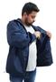 Imagem de Jaqueta Com Forro Plus Size Extra Grande Casaco G1 G2 G3 G4