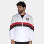 Imagem de Jaqueta Corta-Vento São Paulo Print Masculina - Branco+Vermelho