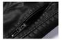 Imagem de Jaqueta Couro Masculina Moderna Couro Resistente Slim Motoqueiro