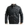 Imagem de Jaqueta Couro Masculina Moderna Slim Fit Frio Moto Impermeavel