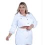 Imagem de Jaqueta Cropped Branca Plus Size G1 ao G4