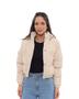 Imagem de Jaqueta Cropped Feminina Puffer com Capuz 90550 Off White