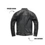Imagem de Jaqueta De Couro Legítimo Masculina Motoqueiro Estilo Moto