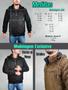 Imagem de Jaqueta Dupla Face Masculina Reznor Blusa Bomber Frio Casaco