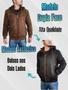 Imagem de Jaqueta Dupla Face Masculina Reznor Blusa Bomber Frio Casaco