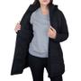 Imagem de Jaqueta Feminina Alpelo Plumas Plus Size Preta - 20700048