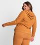 Imagem de Jaqueta Feminina Com Capuz Plus Size Secret Glam Marrom