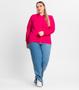 Imagem de Jaqueta Feminina Com Capuz Plus Size Secret Glam Rosa