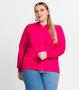 Imagem de Jaqueta Feminina Com Capuz Plus Size Secret Glam Rosa