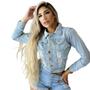 Imagem de Jaqueta Feminina Jeans Destroyed: Elegância Descontruída