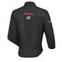 Imagem de Jaqueta Feminina Preto-Rosa Racing Shiver Original Tipo Texx Proteção TAM 3G