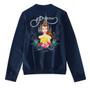 Imagem de Jaqueta Flanelada Infantil Menina Princesa Bela Disney Azul Malwee