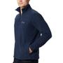 Imagem de Jaqueta Fleece Columbia Masculina Fast Trek II Gola Alta Azul-marinho