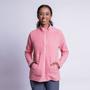 Imagem de Jaqueta Gola Alta Fleece Salomon Polar LT FZ Rosa Feminino