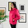 Imagem de Jaqueta Impermeável Feminina Puffer Blusa de Frio Reforçada