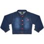 Imagem de Jaqueta Infantil Look Jeans Moletom Jeans