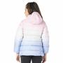 Imagem de Jaqueta Infantil Puffer Parka Matelassê Rosa Degradê Vrasalon