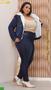 Imagem de Jaqueta Jeans Feminina Plus Size  Forrada  Lançamento de Outono Sol Jeans-80000