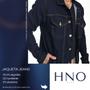 Imagem de Jaqueta Jeans Masculina HNO Azul Escuro Premium