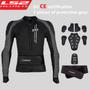 Imagem de Jaqueta ls2 x-armor preto/cinza pp/p - masculino - feminino - motoqueiro - motociclista - proteção - ventilado