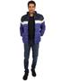 Imagem de Jaqueta Masculina Anistia Puffer Nylon Dupla Face Roxo 