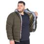 Imagem de Jaqueta Masculina Bobojaco Plus Size Peluciada Capuz Moletom