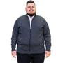 Imagem de Jaqueta Masculina De Frio Plus Size Lã Com Zíper G1 G2 G3 G4