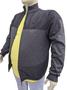 Imagem de Jaqueta Moletom Masculina Plus size SEM capuz 20018 com bolsos laterais e grandes bolsos internos,