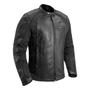 Imagem de Jaqueta Moto Texx Storm De Couro Masculina Com Proteção