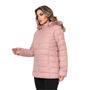 Imagem de Jaqueta Nylon Puffer Forrada Pelúcia Com Pelo No Capuz Brisa