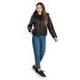 Imagem de Jaqueta Puffer Fem Rovitex Endless com Capuz Matelassê Preto E14628-7539