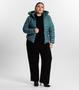 Imagem de Jaqueta Puffer Feminina Plus Size Sea Surf Azul