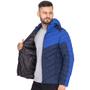 Imagem de Jaqueta Puffer Masculina Gola Alta Capuz Removível Premium