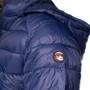 Imagem de Jaqueta Puffer Masculina Red Nose Com Capuz Removível Azul