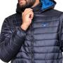 Imagem de Jaqueta Puffer Mizuno Preto e Azul Marinho Masculino