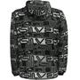 Imagem de Jaqueta Quiksilver Puff Word Block Full Print Preta