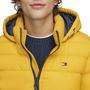 Imagem de Jaqueta Tommy Hilfiger Classic com capuz para homens amarela