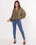 Imagem de Jaqueta Viscose Bomber Feminina 90229 Verde Militar