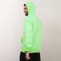 Imagem de Jaqueta windbreaker masculina logo refletivo verde